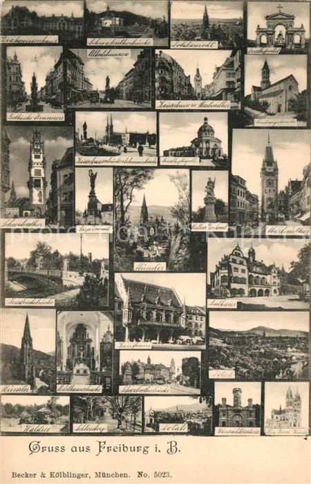 Freiburg Breisgau Sehenswuerdigkeiten