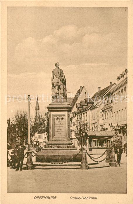 Offenburg Drake Denkmal
