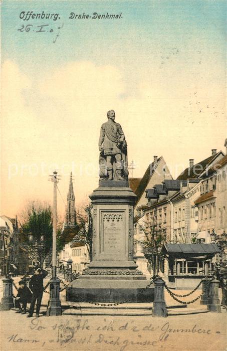 Offenburg Francis Drake Denkmal