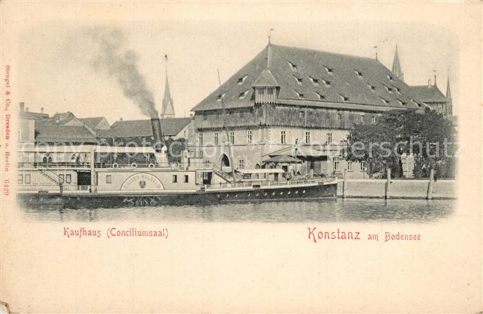 Konstanz Bodensee Kaufhaus Conciliumsaal