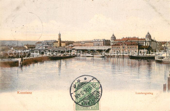 Konstanz Bodensee Landungssteg