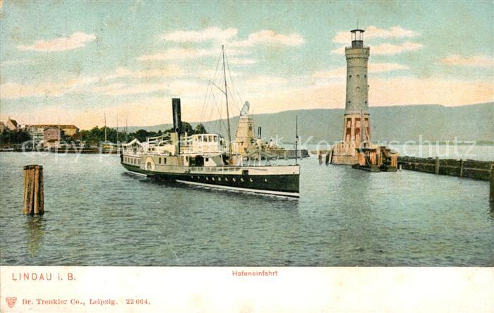 Lindau Bodensee Hafeneinfahrt