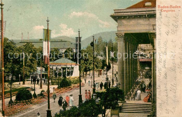 BADEN-BADEN BW Kurgarten