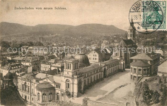 BADEN-BADEN BW Neues Schloss