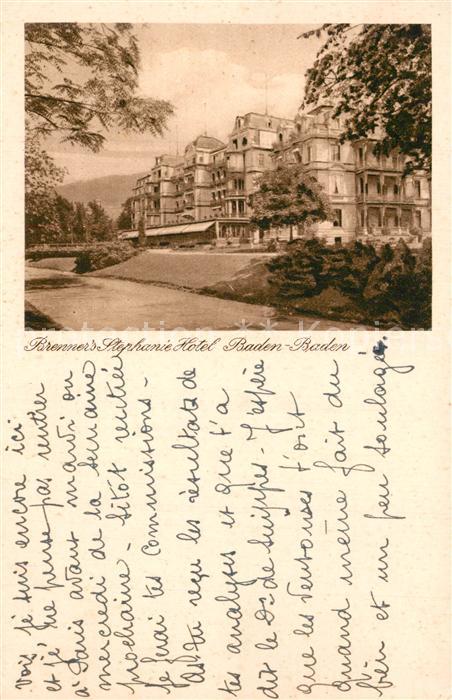 BADEN-BADEN BW Brenners Stephanie Hotel