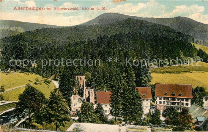 Allerheiligen Oppenau Klosterruine Gasthof