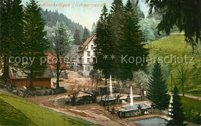 Allerheiligen Oppenau Brunnen