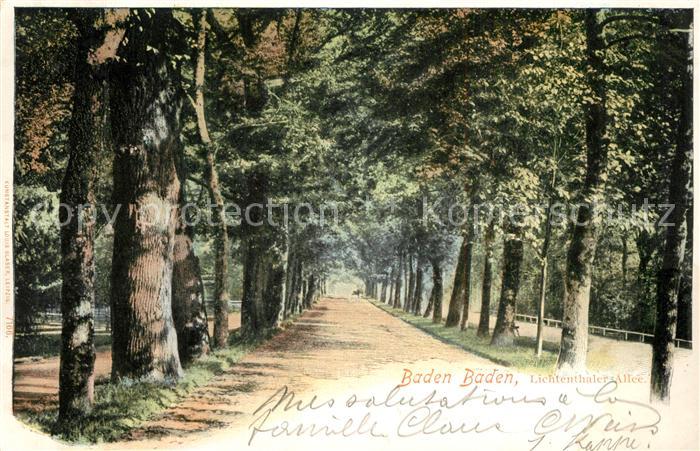 BADEN-BADEN BW Lichtenthaler Allee