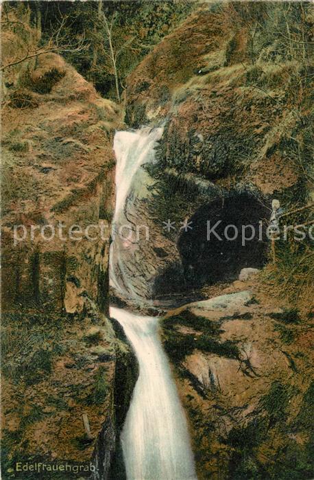 Ottenhoefen Schwarzwald Edelfrauengrab Wasserfall