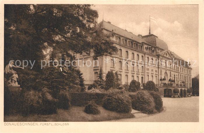 Donaueschingen BW Fuerstlliches Schloss