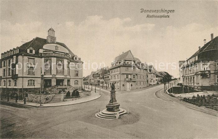 Donaueschingen BW Rathausplatz