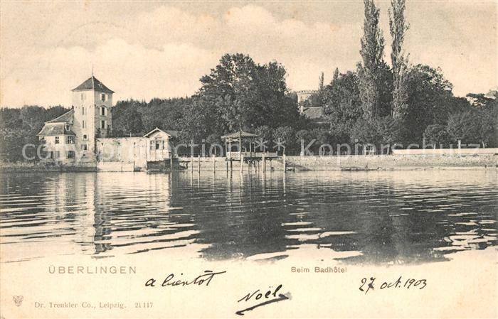 ueberlingen Bodensee Beim Badhotel