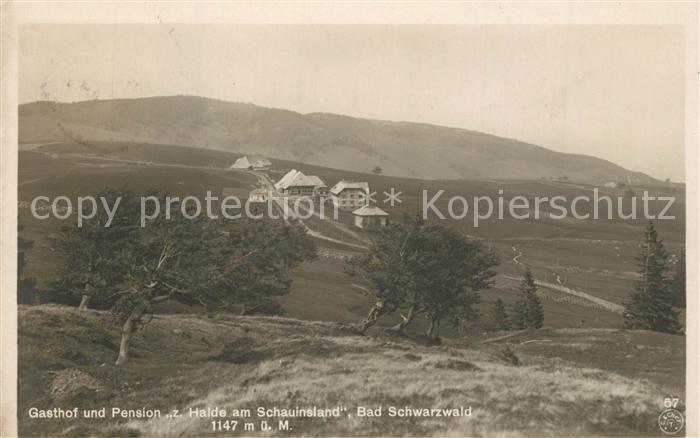 Schauinsland Gasthof Pension zur Halde