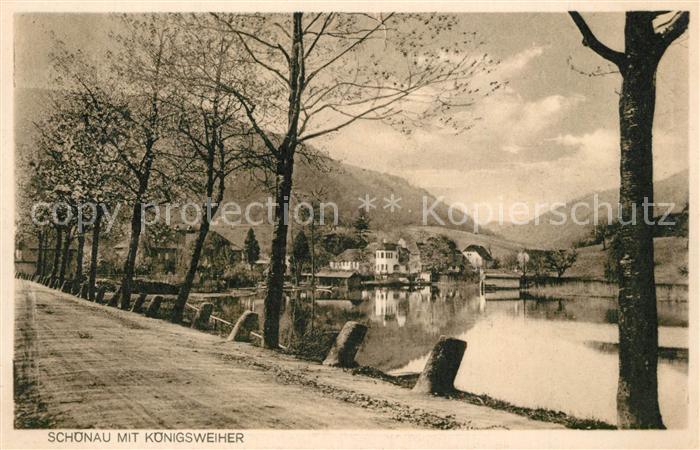 Schoenau Pfalz Koenigsweiher Kurhaus Mischler