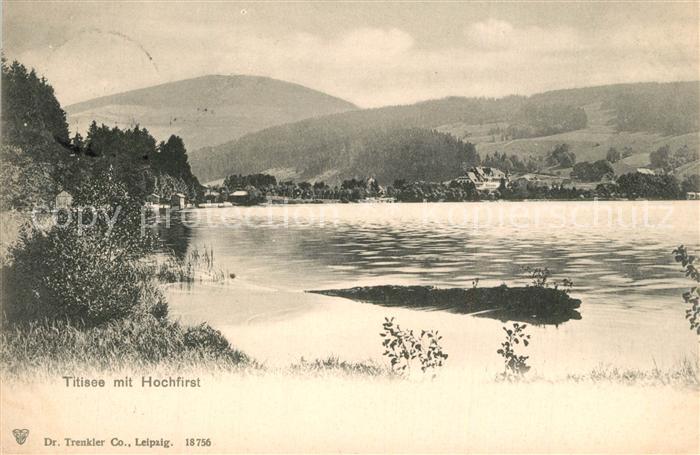 TITISEE Schwarzwald BW Hochfirst