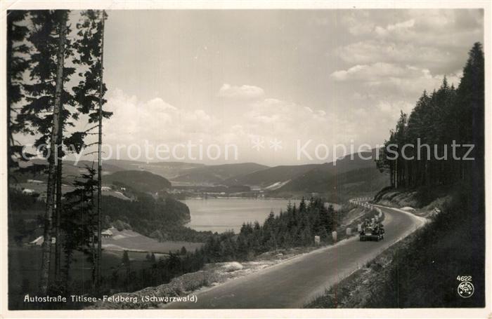 TITISEE Schwarzwald BW Autostrasse Feldberg