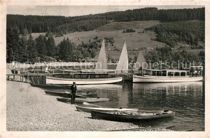TITISEE Schwarzwald BW Anlagebruecke