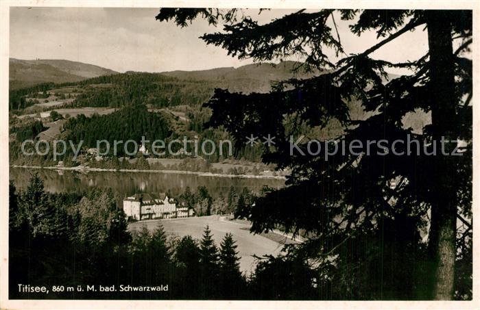 TITISEE Schwarzwald BW Panorama