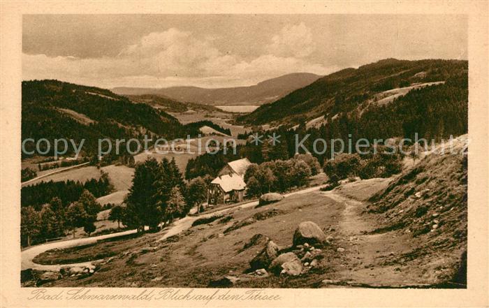 TITISEE Schwarzwald BW Panorama