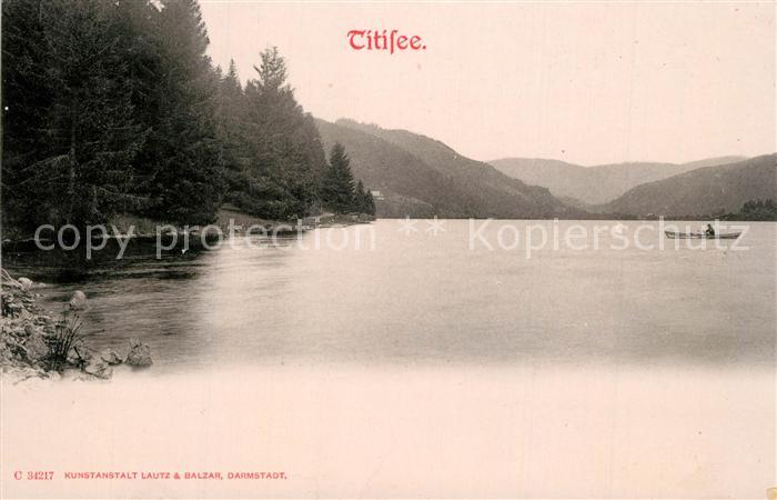 TITISEE Schwarzwald BW Panorama