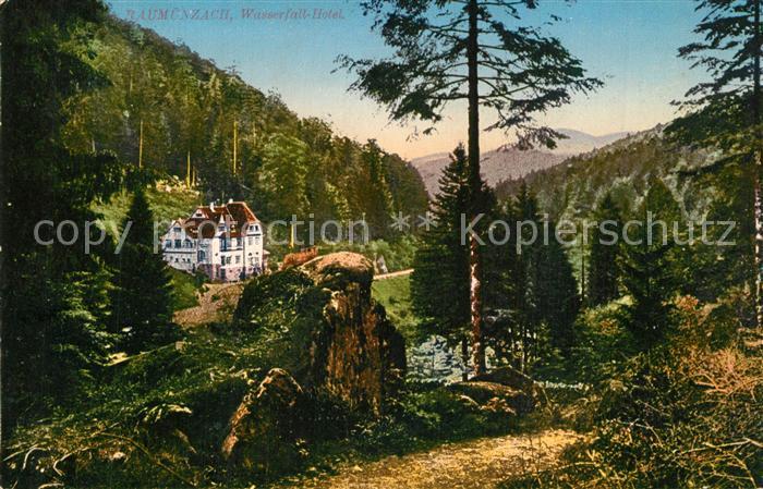 Raumuenzach Wasserfall Hotel