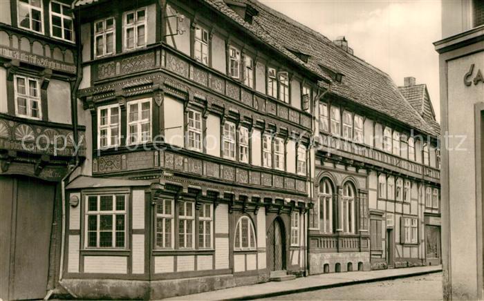 Osterwieck Rosmarinstrasse Fachwerkhaeuser