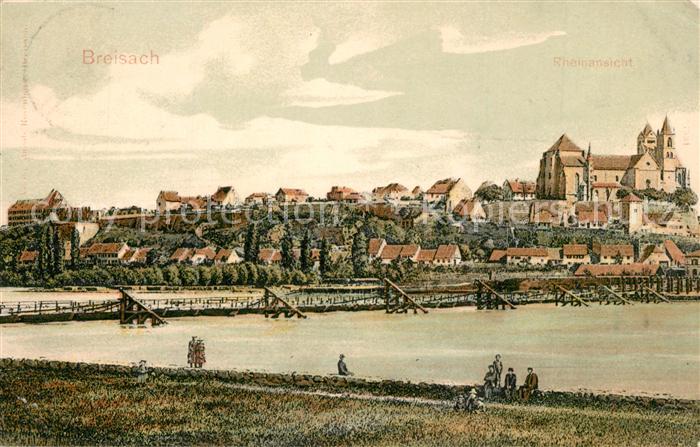 Breisach Rhein Panorama Schloss