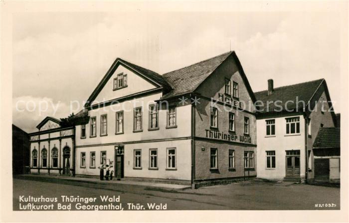 Bad Georgenthal Gotha Kulturhaus Thueringer Wald