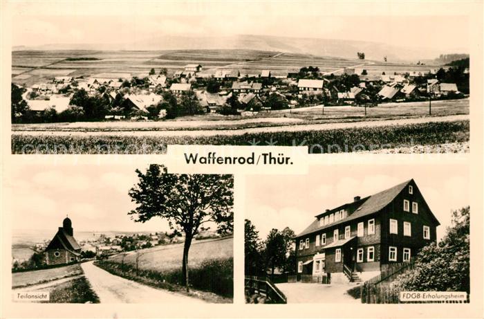 Waffenrod Panorama FDGB Erholungsheim