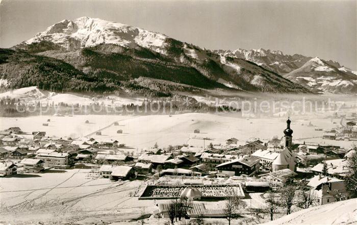 Reit Winkl Untrberghorn Kaisergebirge Winter