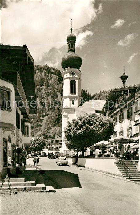 Reit Winkl Dorfstrasse Kirchplatz