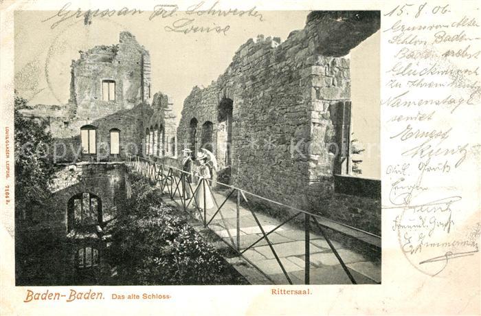 BADEN-BADEN BW Altes Schloss