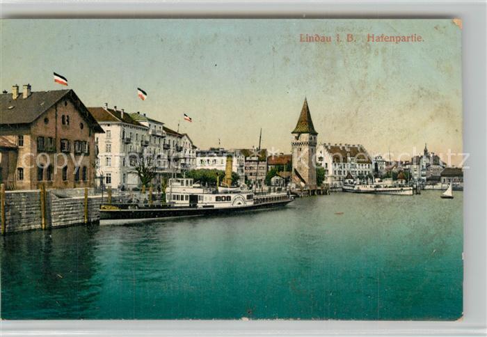 Lindau Bodensee Hafenpartie