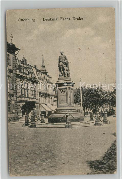 Offenburg Denkmal Franz Drake