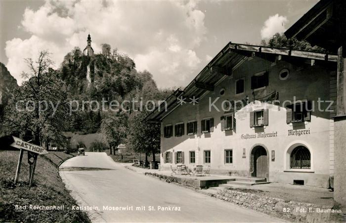 Bad Reichenhall Moserwirt mit St Pankraz