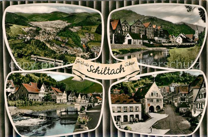Schiltach Panorama Ortspartien