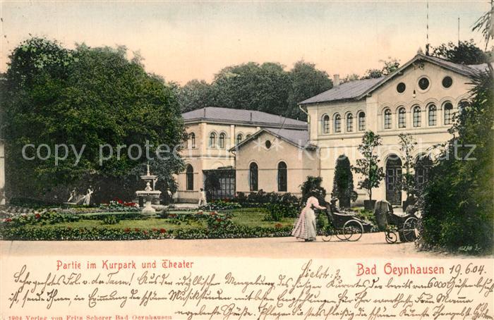 Bad Oeynhausen Partie im Kurpark und Theater