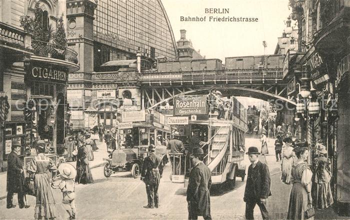 BERLIN  CITY Bahnhof Friedrichstrasse