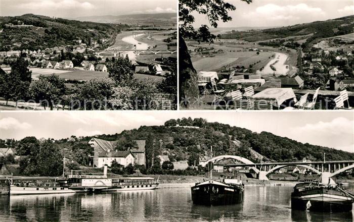 Vlotho vom Winterberg und Amthausberg Weserpartie