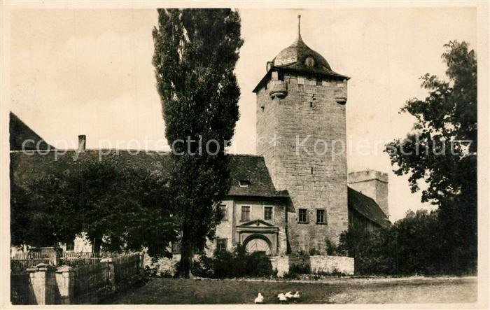 Kapellendorf Wasserburg Eingang und Hauptturm