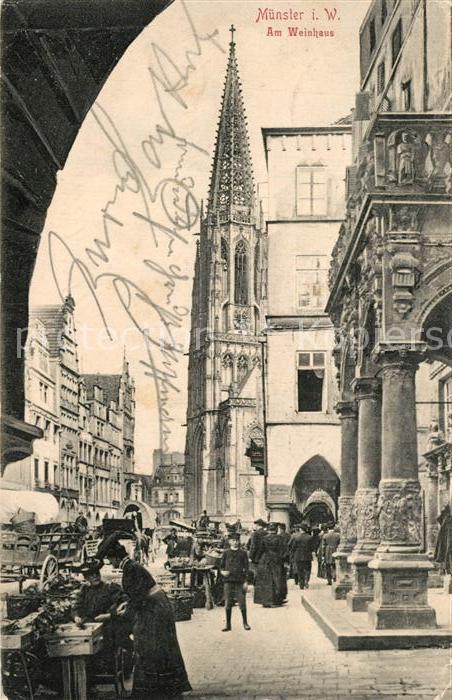 Muenster Westfalen Am Weinhaus