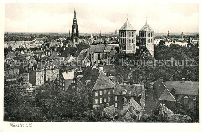 Muenster Westfalen Panorama