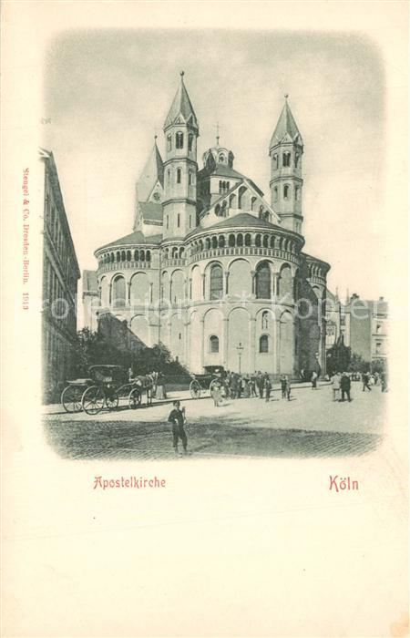 Koeln Rhein Apostelkirche