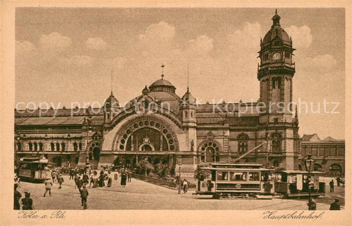 Koeln Rhein Hauptbahnhof