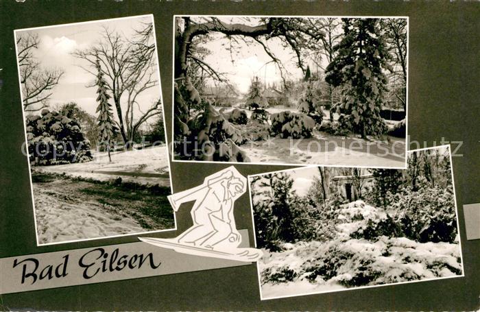 Bad Eilsen Kurpark im Winter