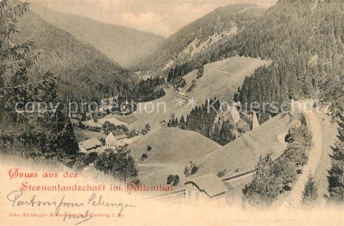 Hoellental Schwarzwald Panorama