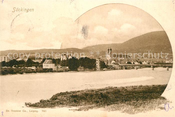 Saeckingen Rhein Panorama