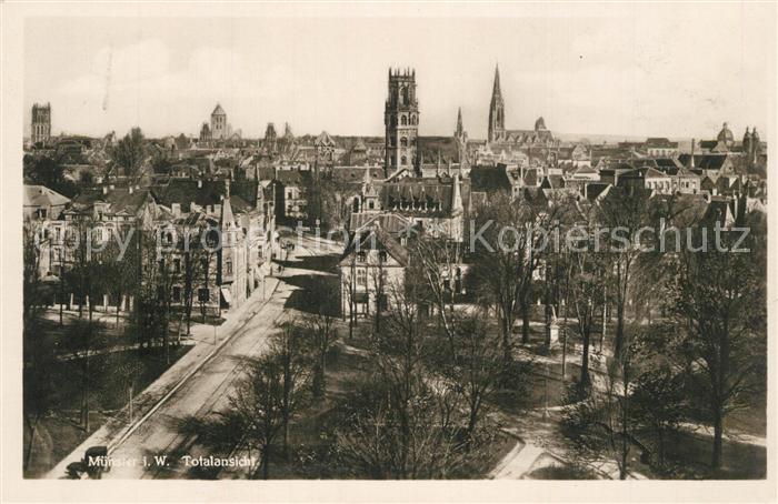 Muenster Westfalen Panorama