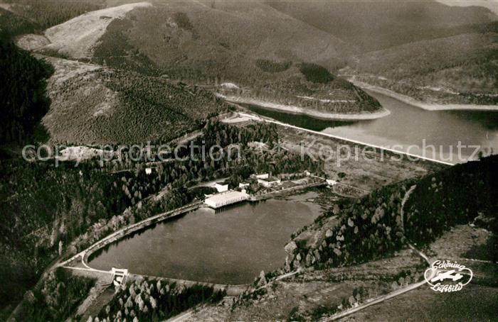 Osterode Harz Soesetalsperre Fliegeraufnahme