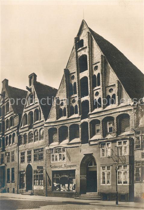 LueNEBURG  CITY Gotische Giebelhaeuser